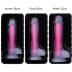 Фаллос Glow Beyond, розовый