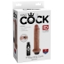 Фаллос King Cock Squirting 7"
